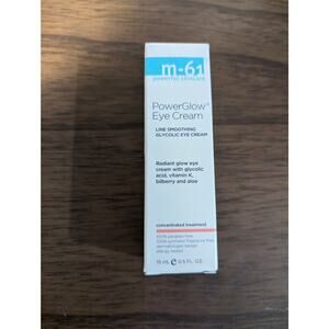 M-61 PowerGlow Eye Cream Line Smooth Glycolic NIB